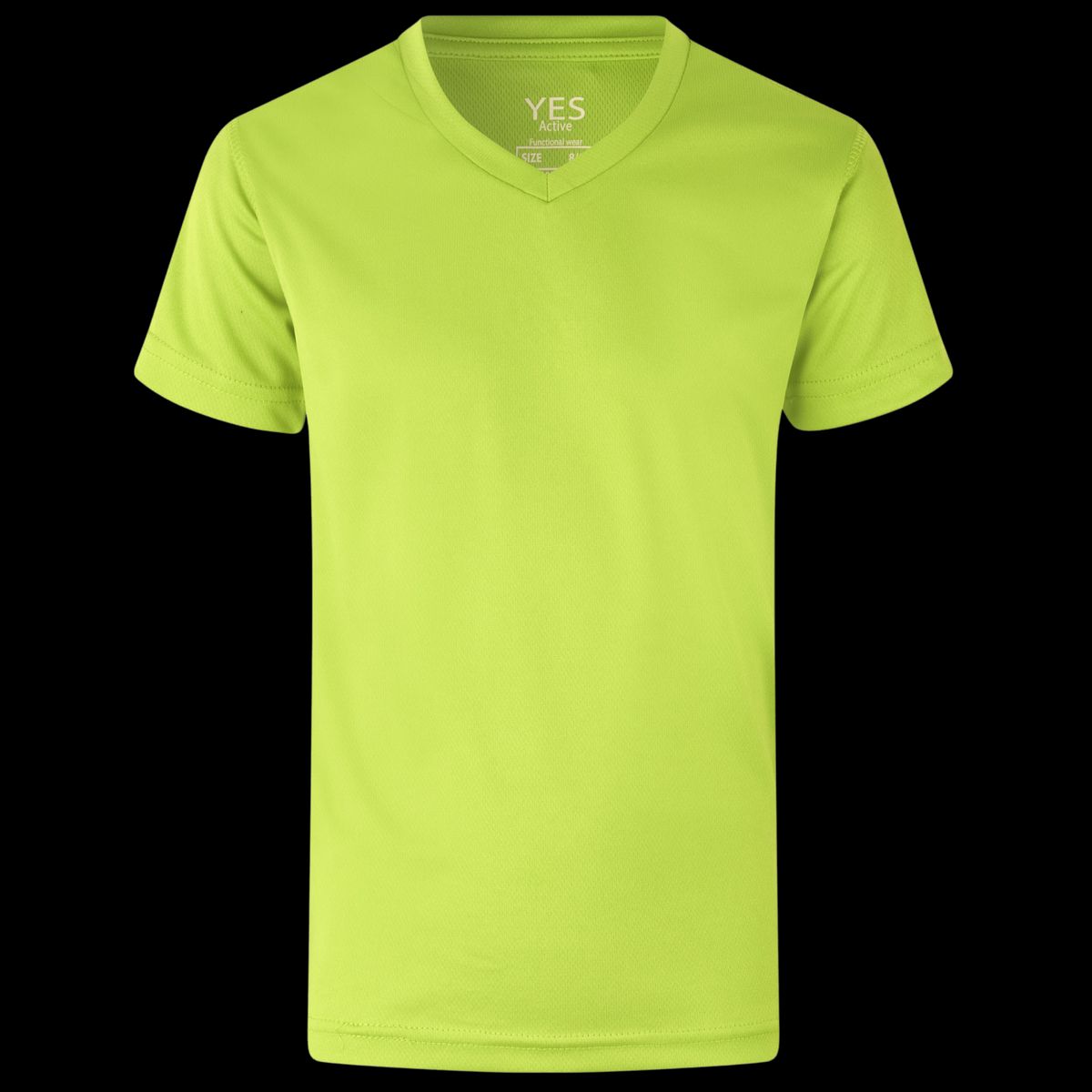 ID Active Børne Trænings t-shirt - Lime - 8/10