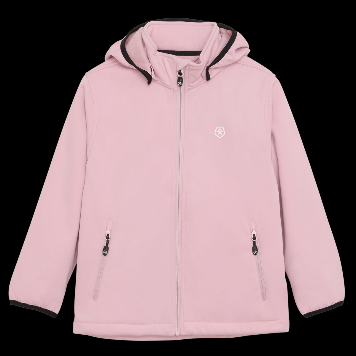 Color Kids Pige Softshell - Bleached Mauve - 92