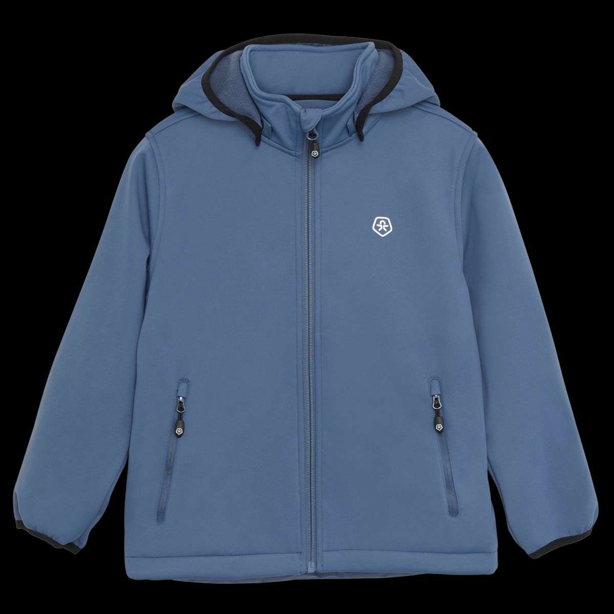 Color Kids Børne Softshell - Vintage Indigo - 116