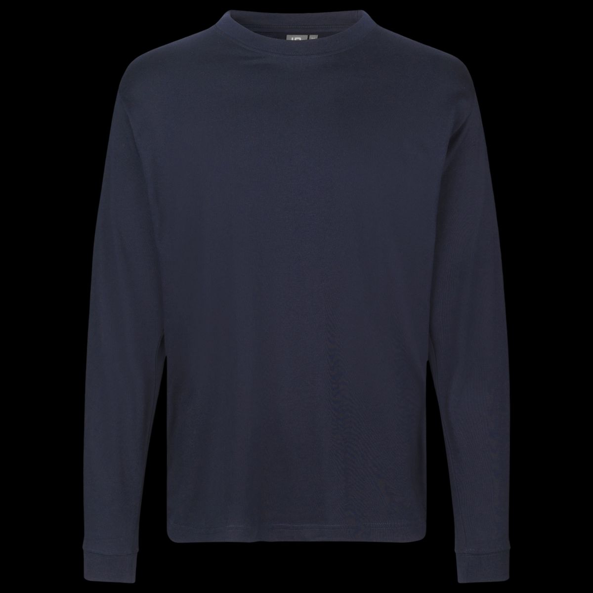 ID Pro Wear Herre Langærmet t-shirt - Navy - XS