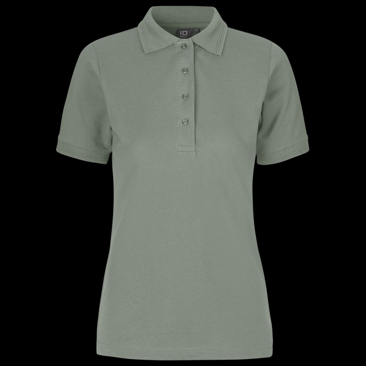 ID Pro Wear Dame Polo - Støvet Grøn - 2XL