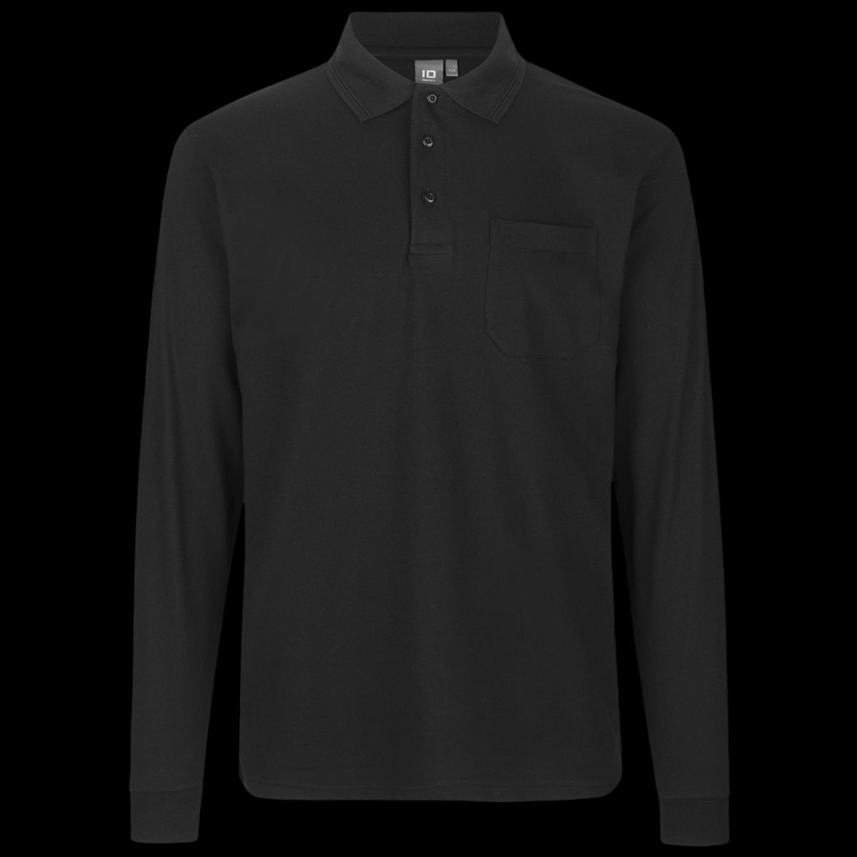 ID Pro Wear Herre Polo - Black - XS