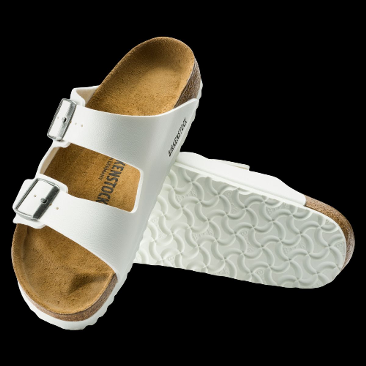 Birkenstock Arizona Dame Sandaler - White - 39