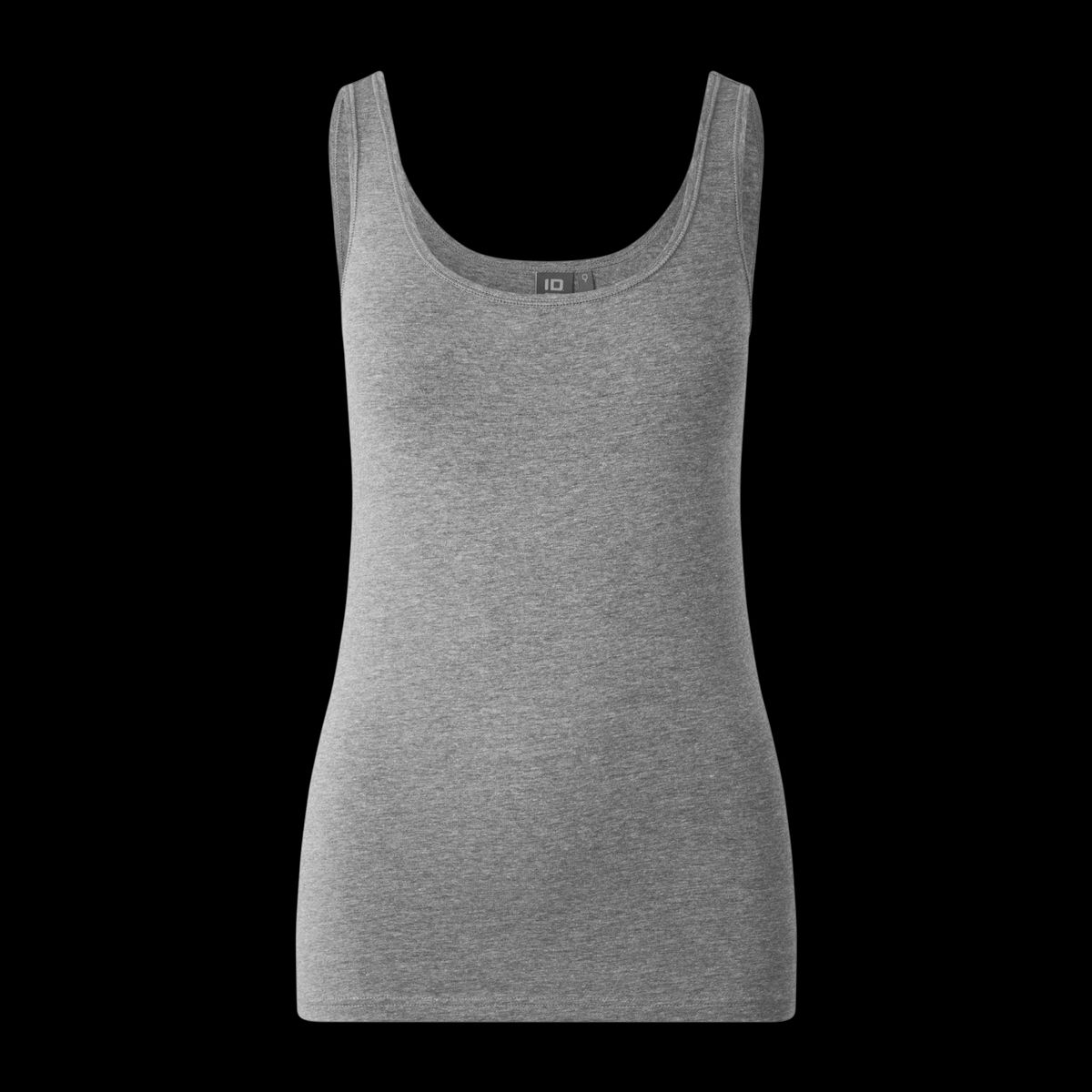 ID Stretch Dame Tanktop - Grå Melange - M