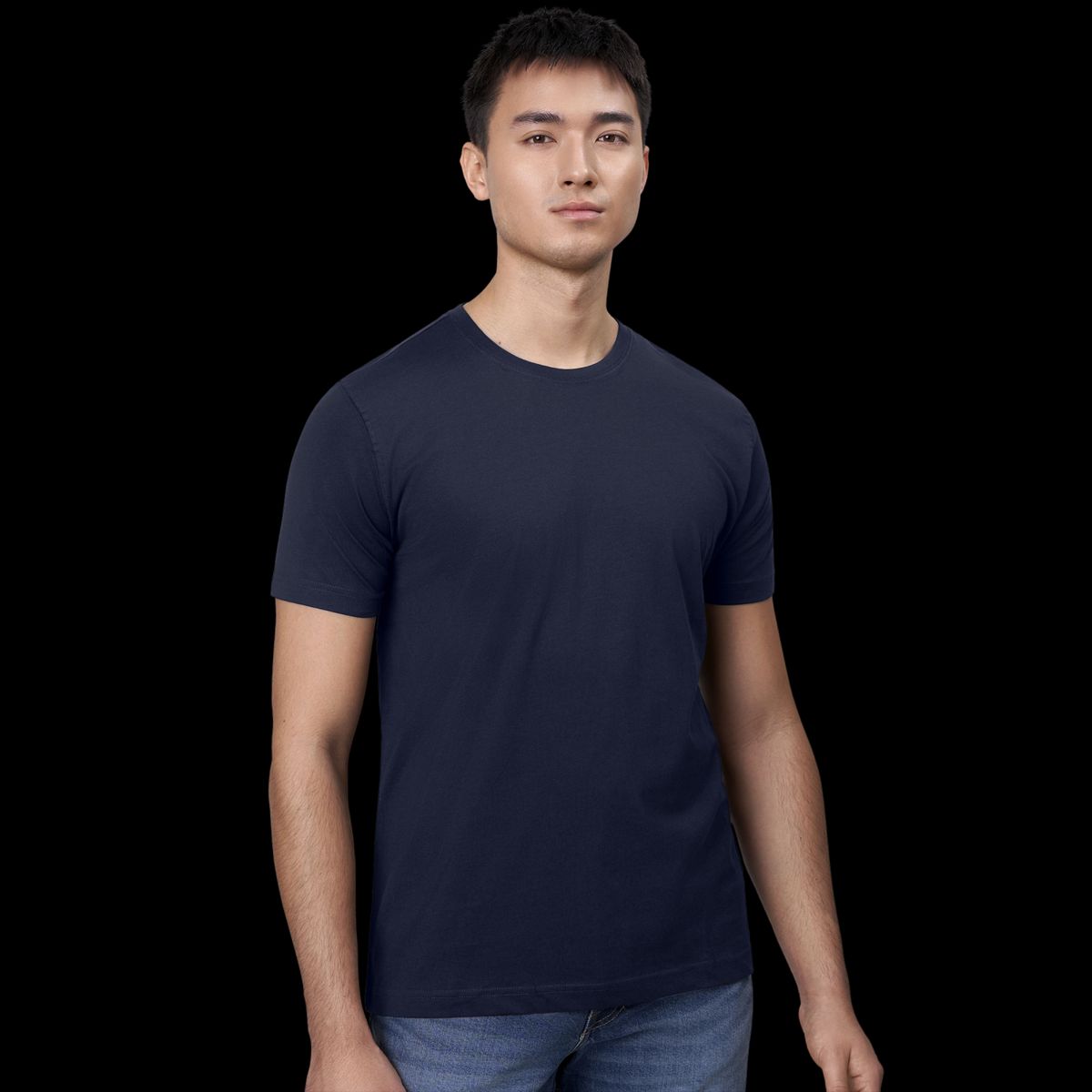 ID T-Time Herre T-shirt - Navy - XL