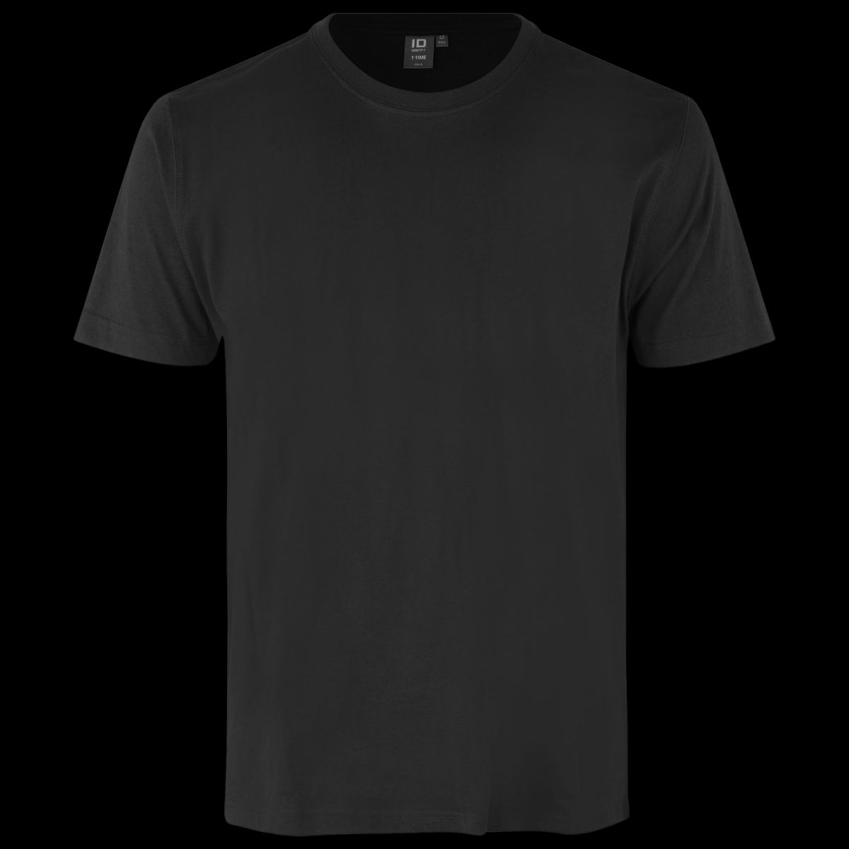 ID T-Time Herre T-shirt - Black - 2XL