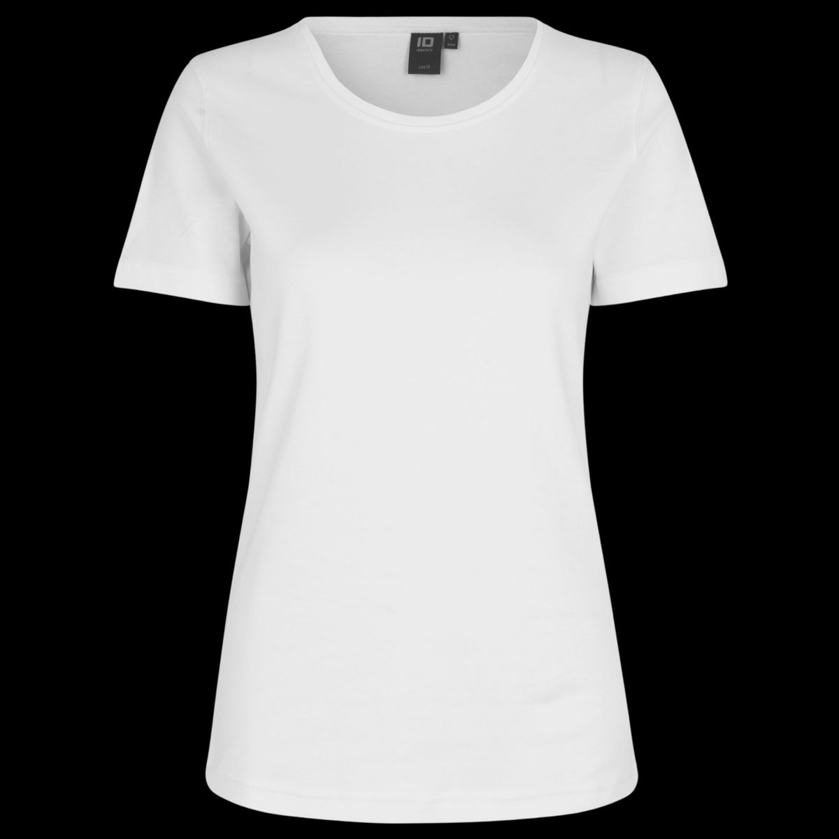 ID Interlock Dame T-shirt - Hvid - S