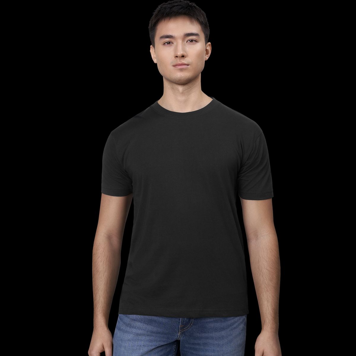 ID T-Time Herre T-shirt - Black - 3XL