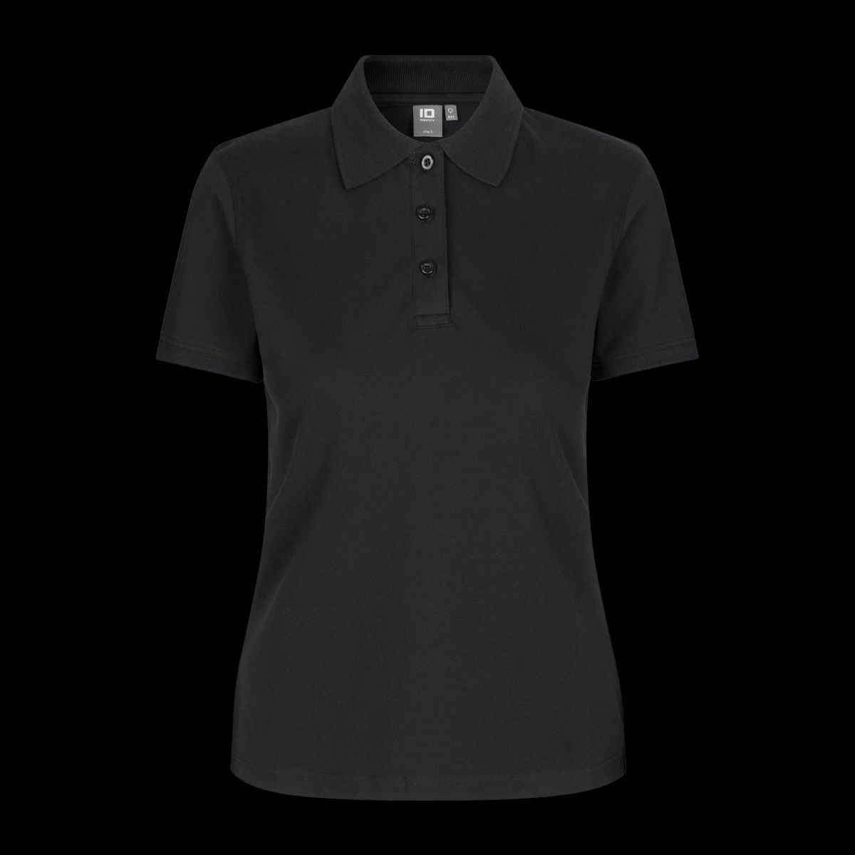 ID Dame Polo - Sort - 2XL