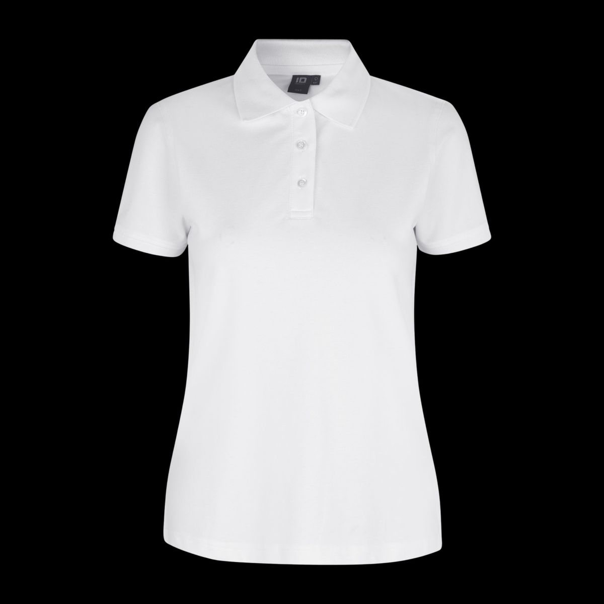 ID Dame Polo - Hvid - 5XL