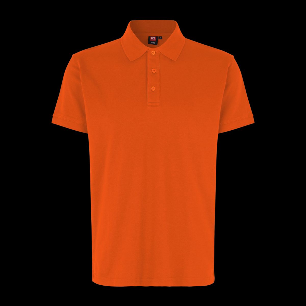 ID Stretch Herre Polo - Orange - 3XL