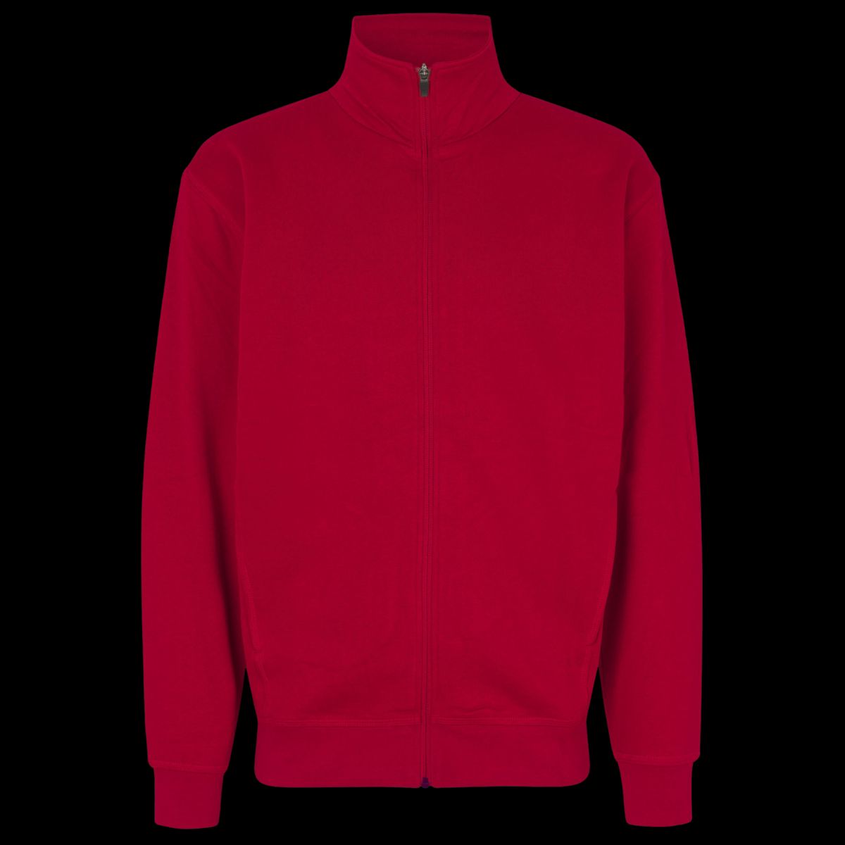 ID Sweat Herre Cardigan - Rød - M