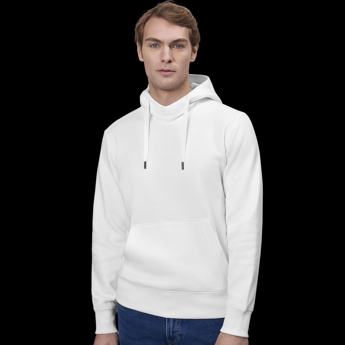 ID Core Herre Hættetrøje - White - 3XL