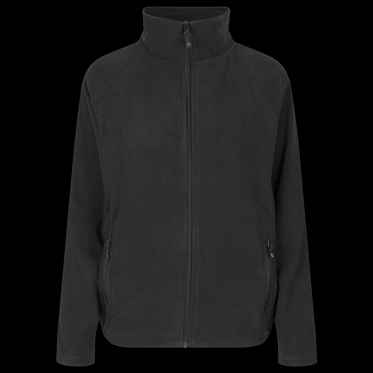 ID Microfleece Dame Fleecejakke - Black - XL