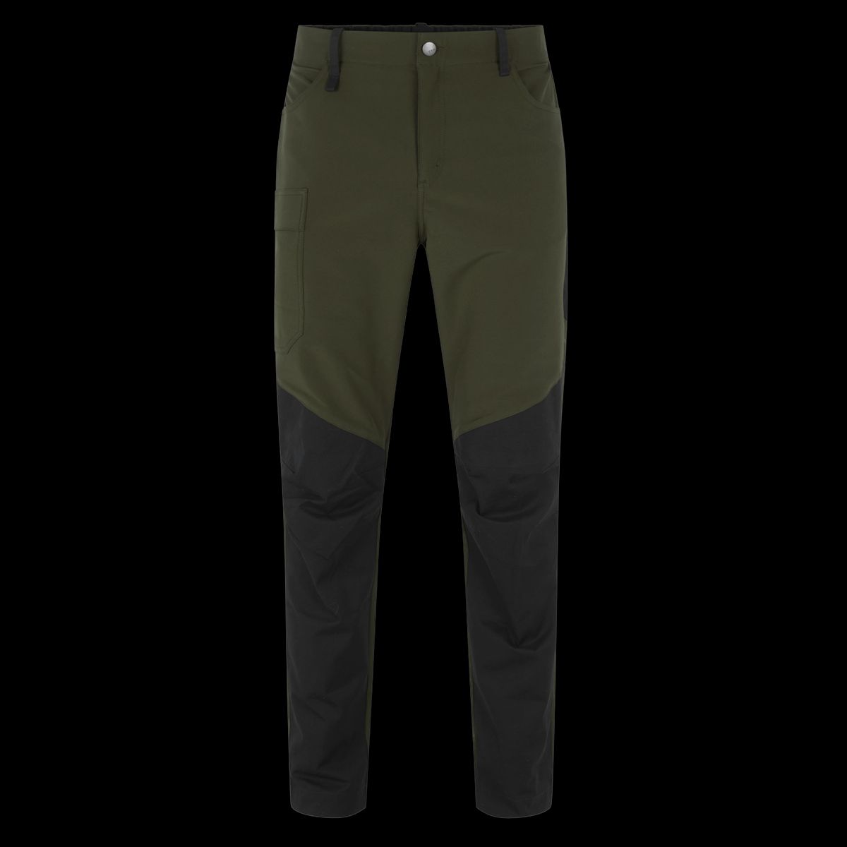 ID Herre Outdoorbukser m. stretch - Oliven - M