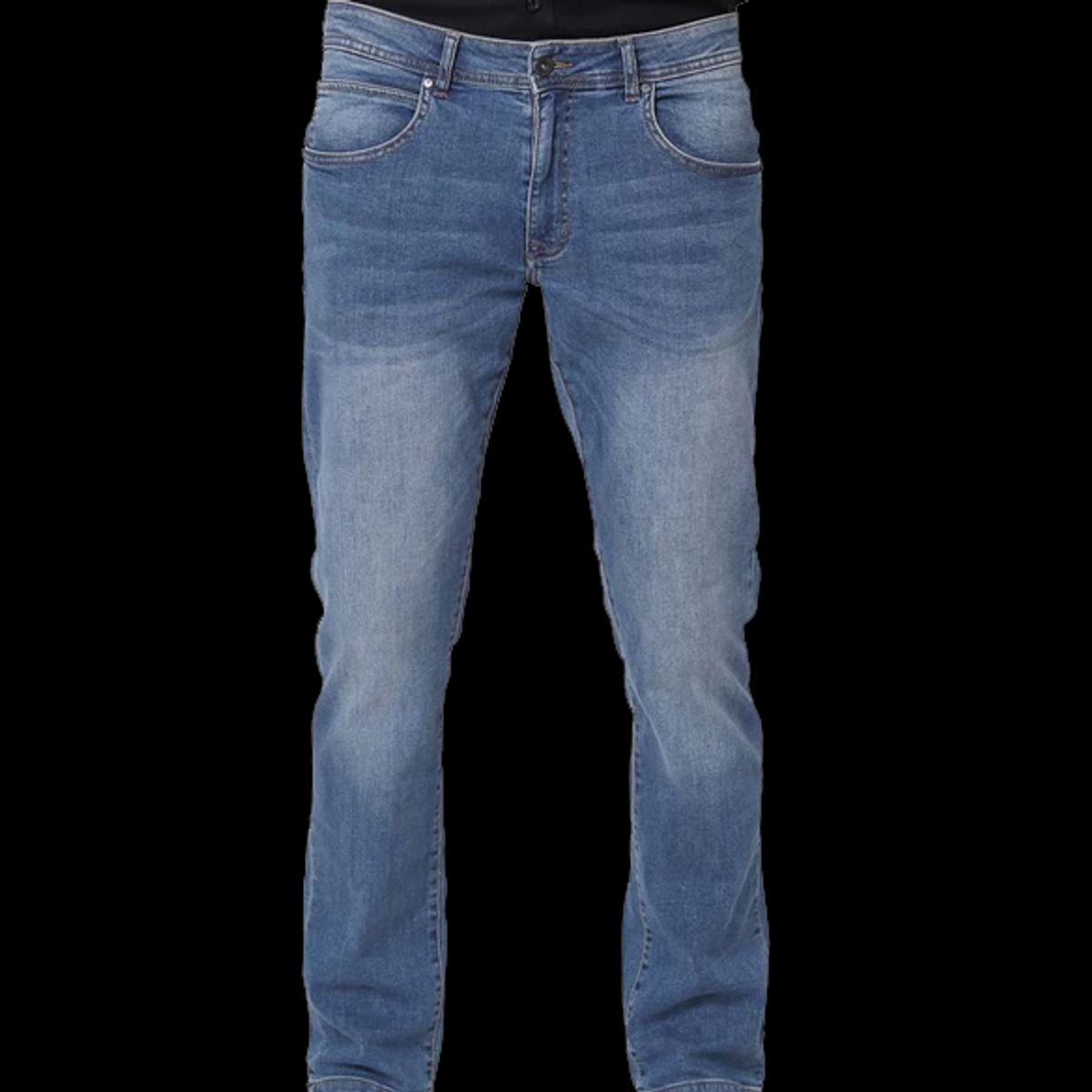 Pre End Herre Jeans - Soft Blue Wash - 33/34