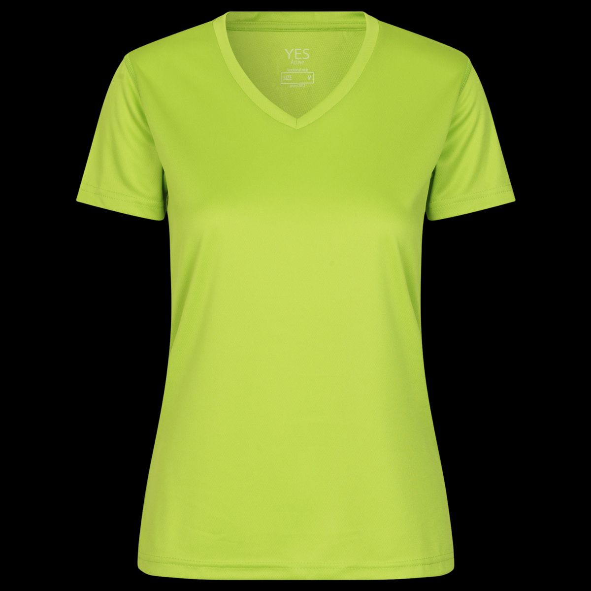 ID YES Active Dame Trænings t-shirt - Lime - L