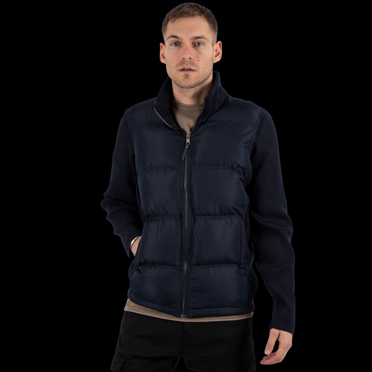 Marcus Eddie Herre Overgangsjakke - Night Navy - M