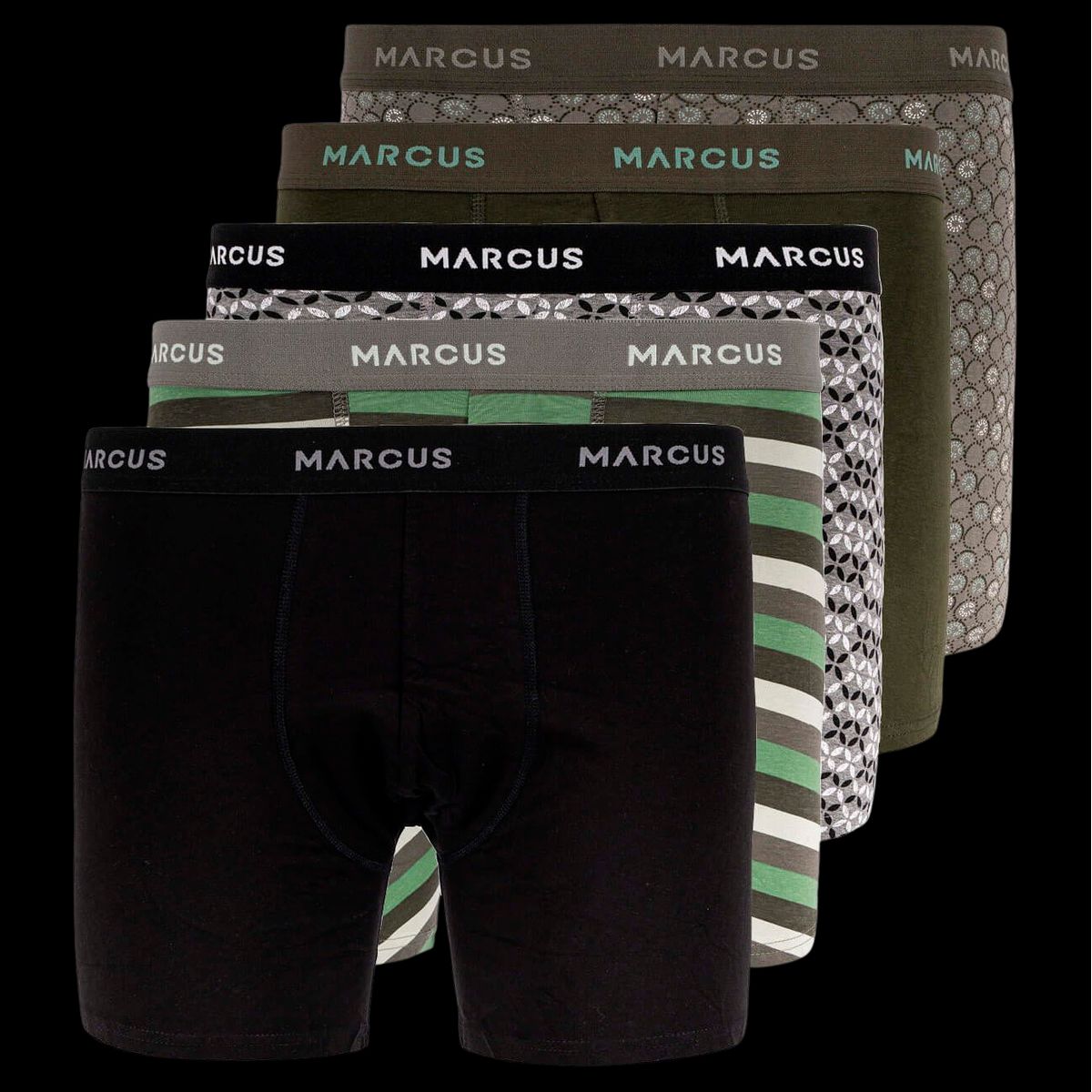 Marcus Roxy Mix Herre Tights - Forest Green - S