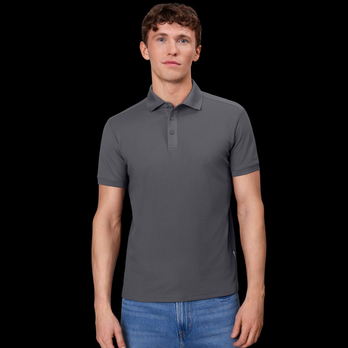 GEYSER by ID Herre Polo - Silver Grey - 3XL