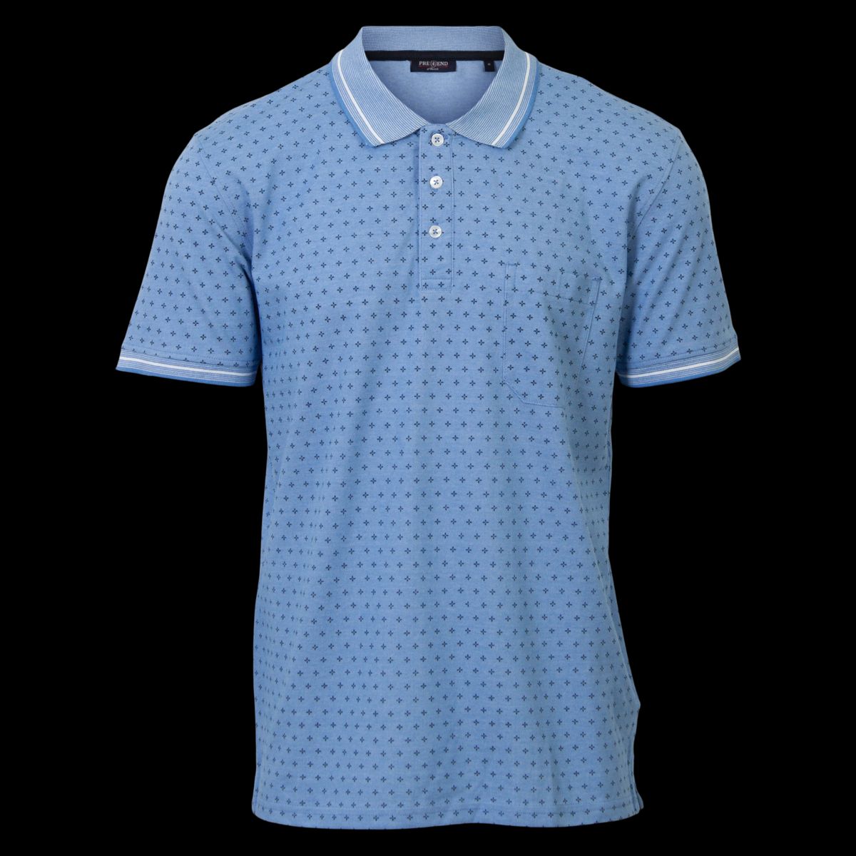 Pre End Ross Herre Polo - Water Blue - M