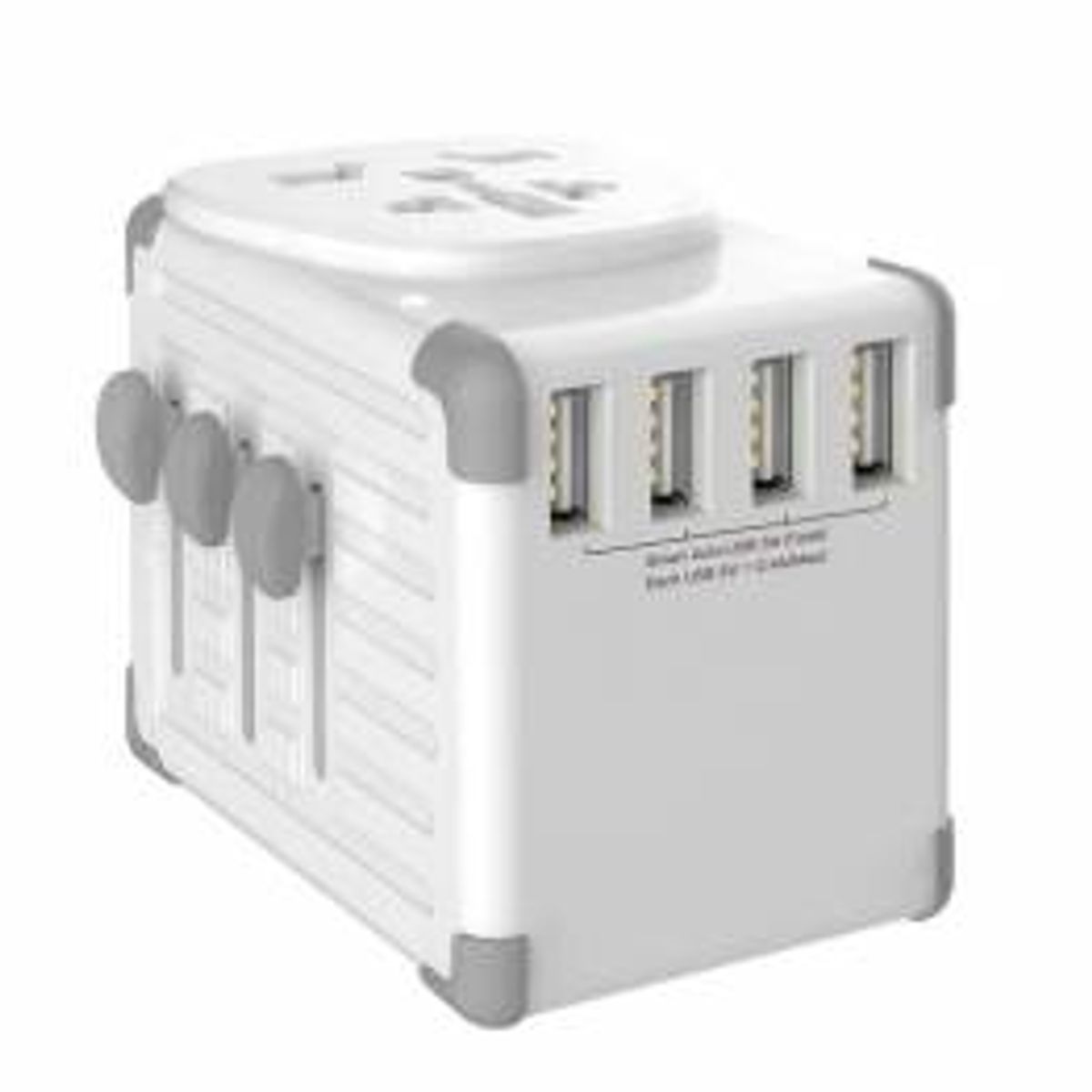 Zikko Worldwide Travel Smart Adapter 4 USB Port