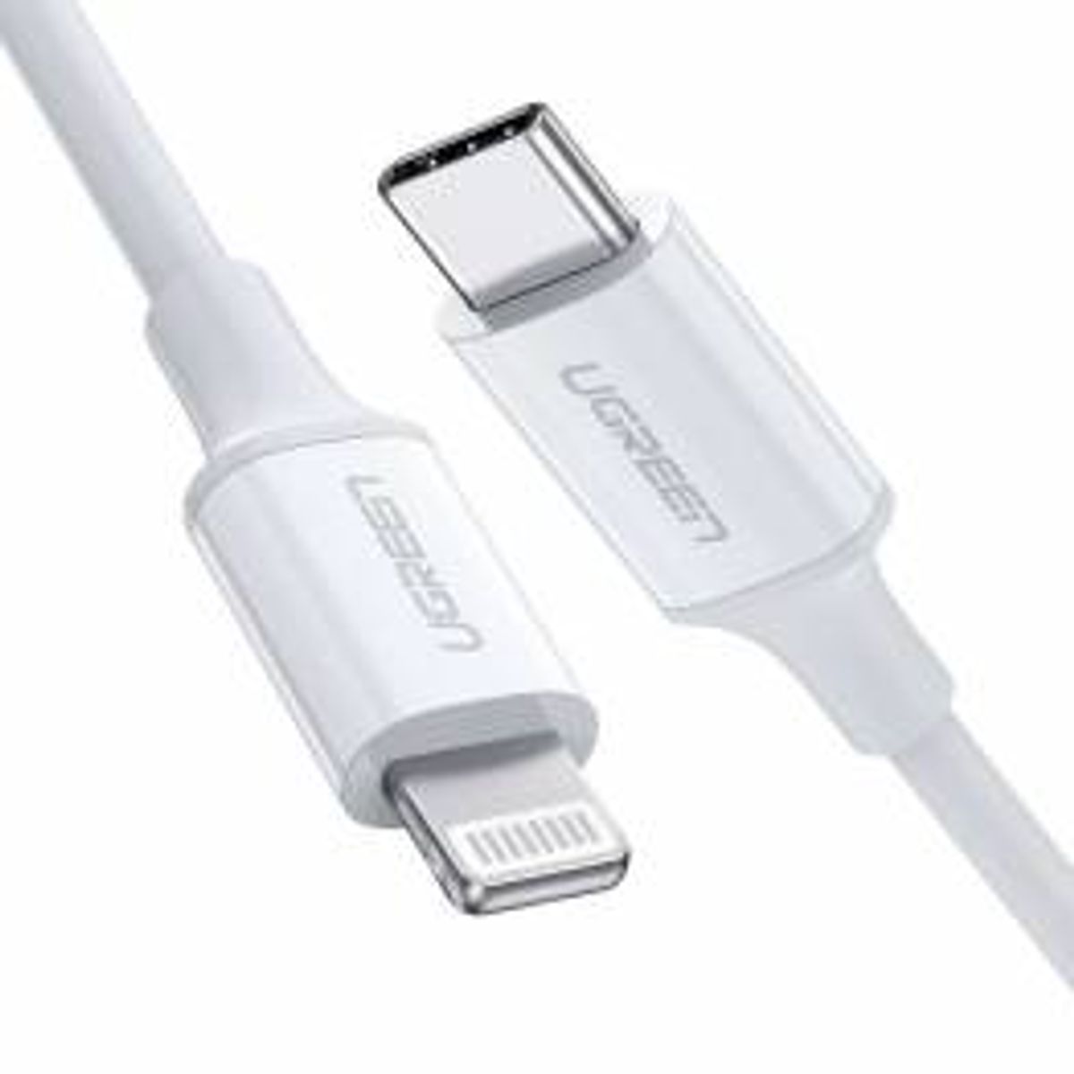 Ugreen USB-C til Lightning kabel - MFi - 1m - Hvidt