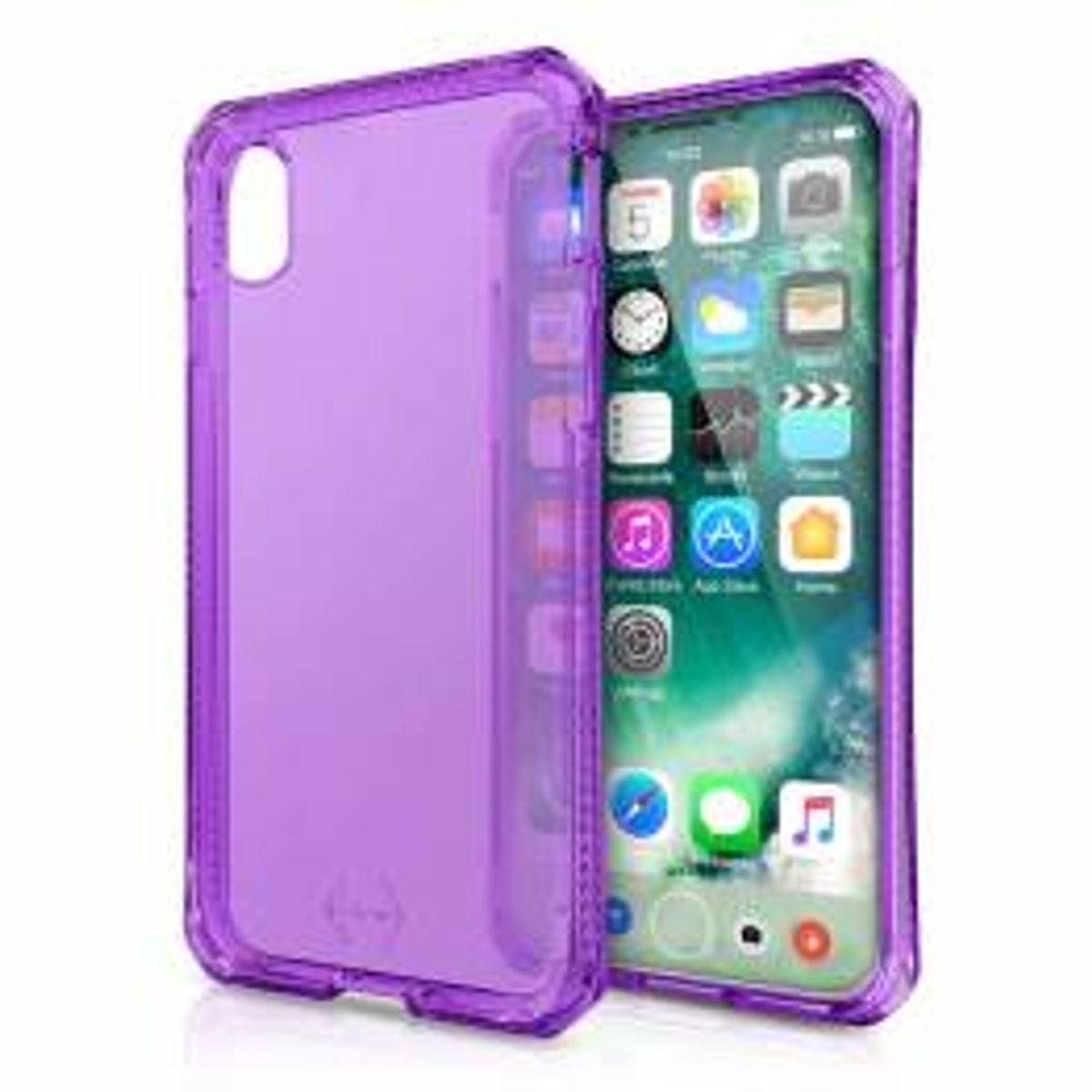 Spectrum iPhone Xs / X (5,8") COVER fra ITSKINS Lilla