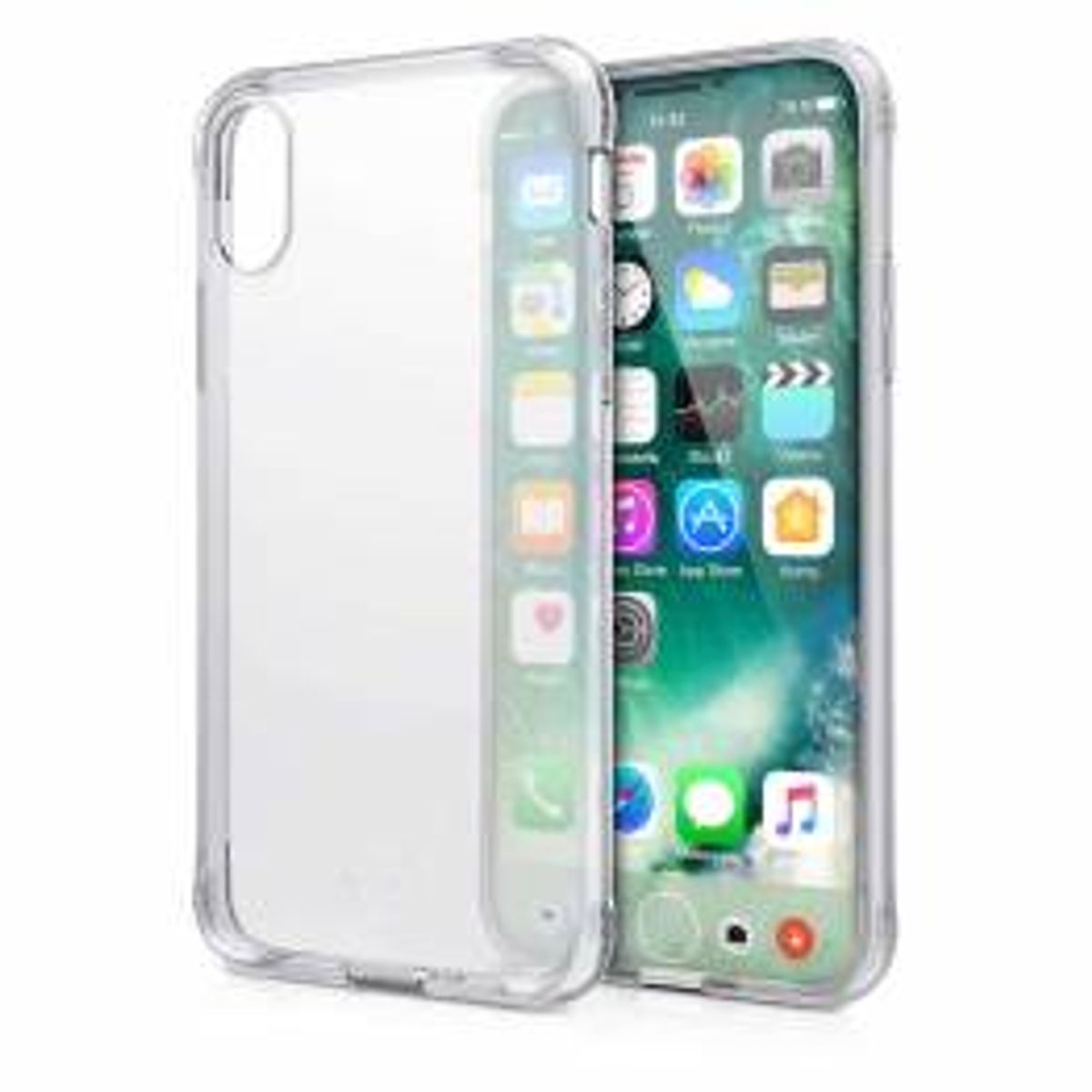 ITSKINS Gel Cover iPhone X/Xs Gennemsigtigt