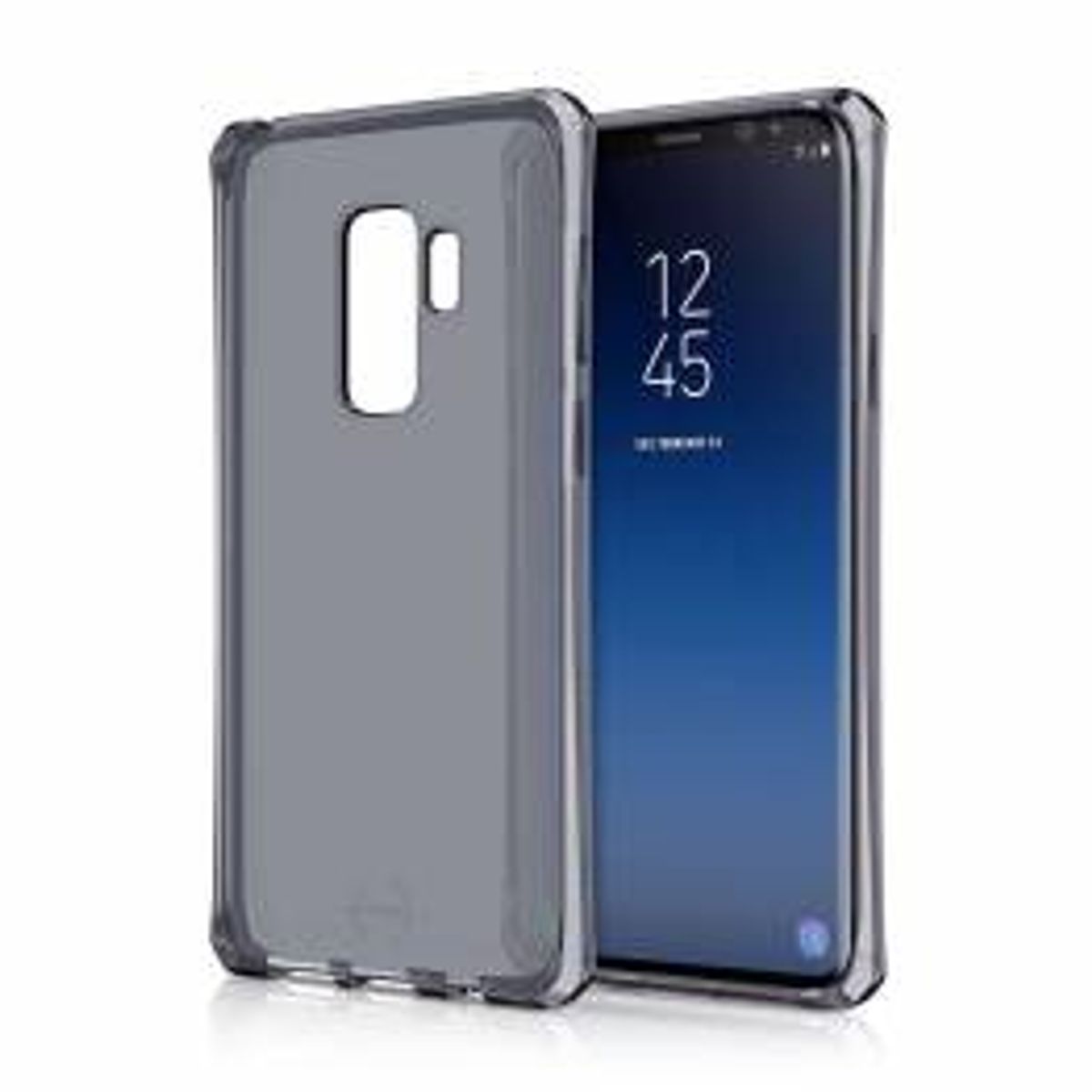 ITSKINS Cover til Samsung Galaxy S9 Plus Gennemsigtigt Sort