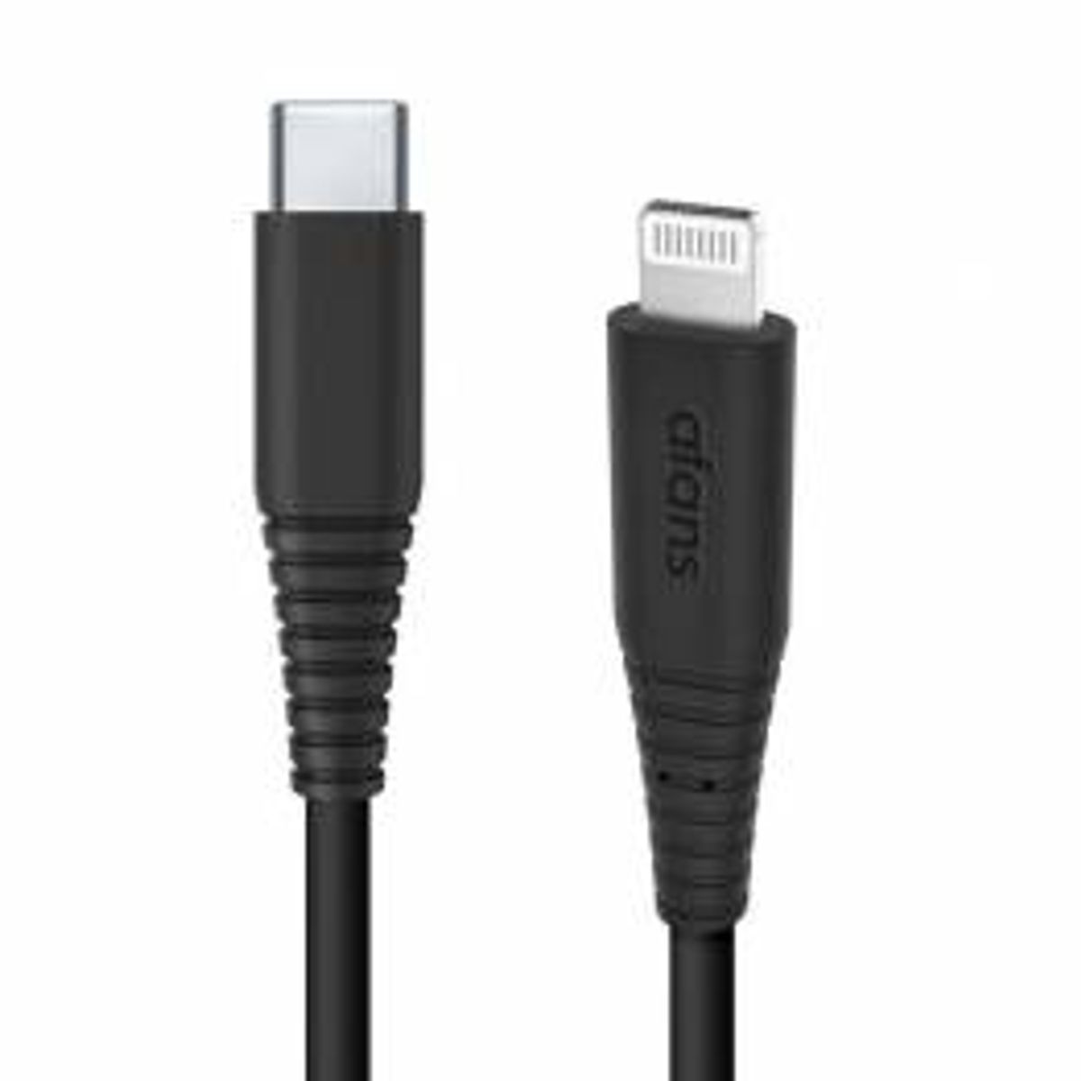 Zikko afans USB-C til Lightning kabel MFi 1,5m sort