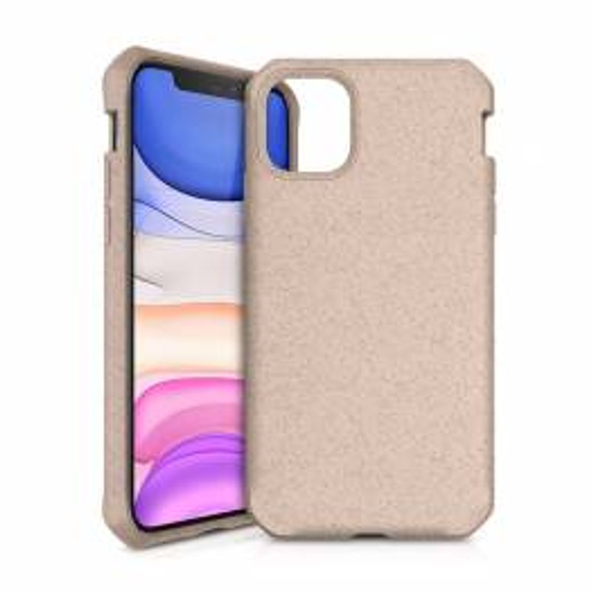 Feroniabio bionedbrydeligt iPhone 11 cover Natur Fra ITSKINS