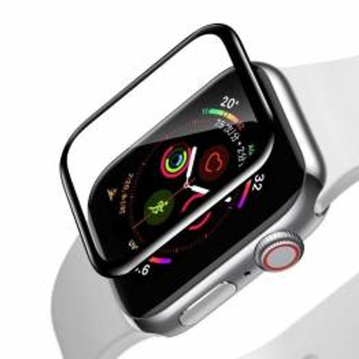 Beskyttelsesglas til Apple Watch 44mm Watch 4/5 fra Baseus