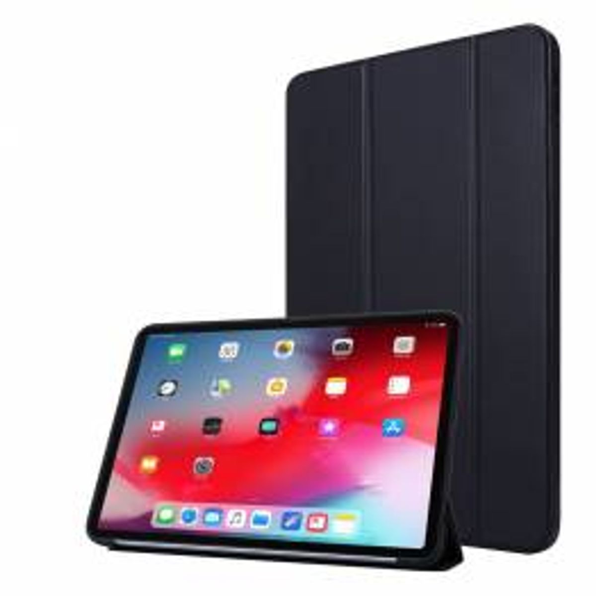 iPad Pro 11" 2020 / iPad Air 4 cover, Farve Sort