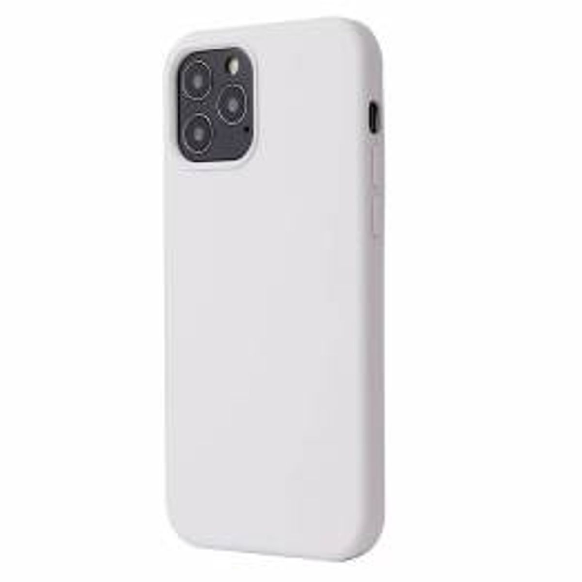 Lækkert iPhone 12 Pro/ 12 silikone cover 6,1" - Hvid