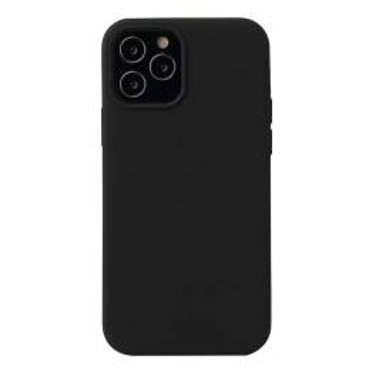 Lækkert iPhone 12 mini silikone cover 5,4" flere farver, Farve Sort