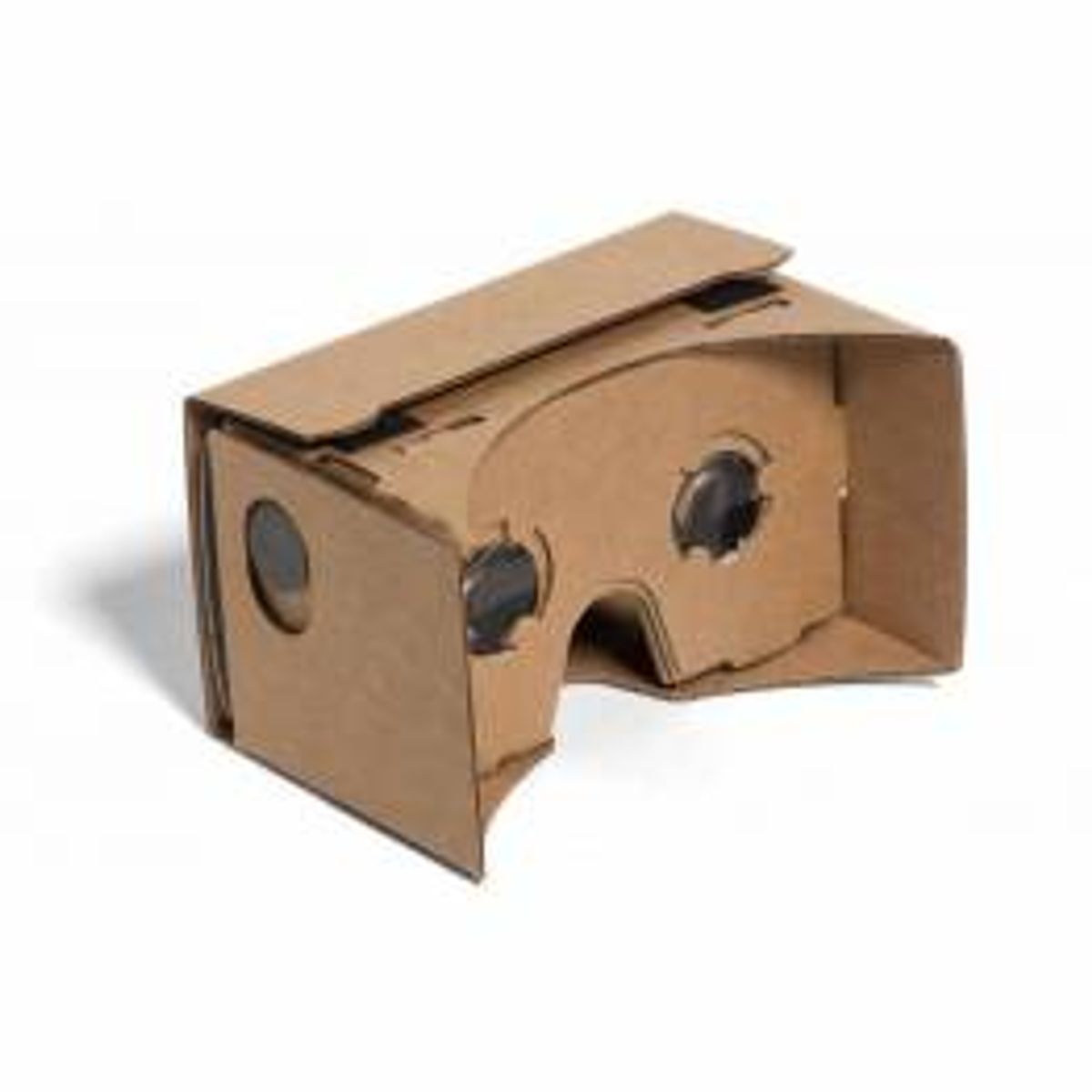 Google Cardboard med linser til Virtual Reality - VR headset