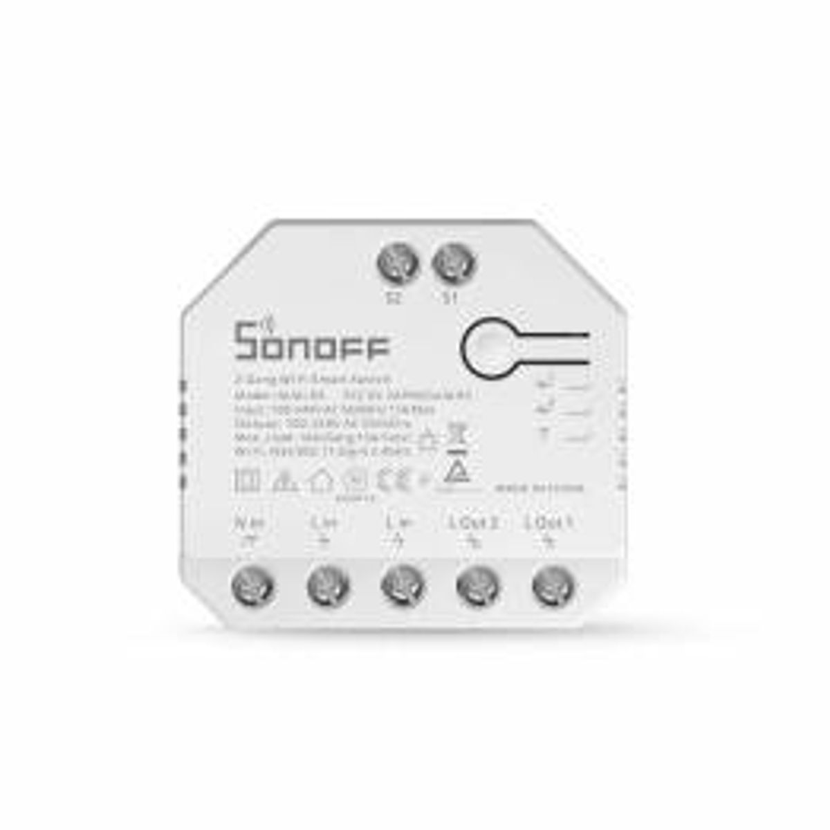 Sonoff DUAL R3 2-gang Wi-Fi Smart Switch