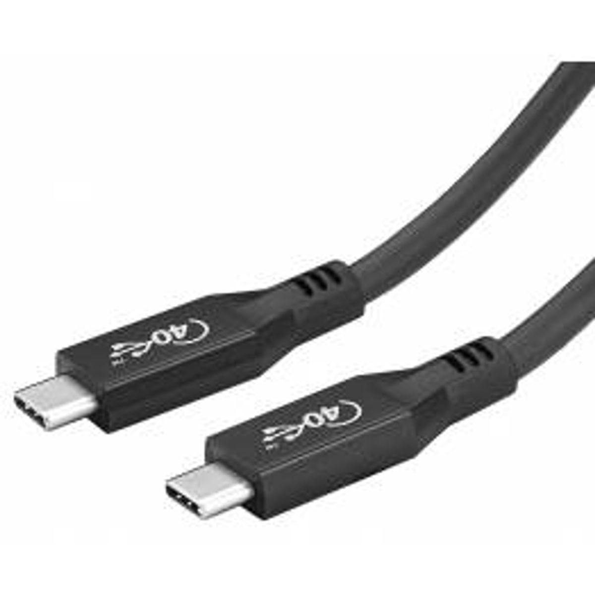 M7 USB-C 4.0 vævet 100W kabel med Thunderbolt 3 - 1m