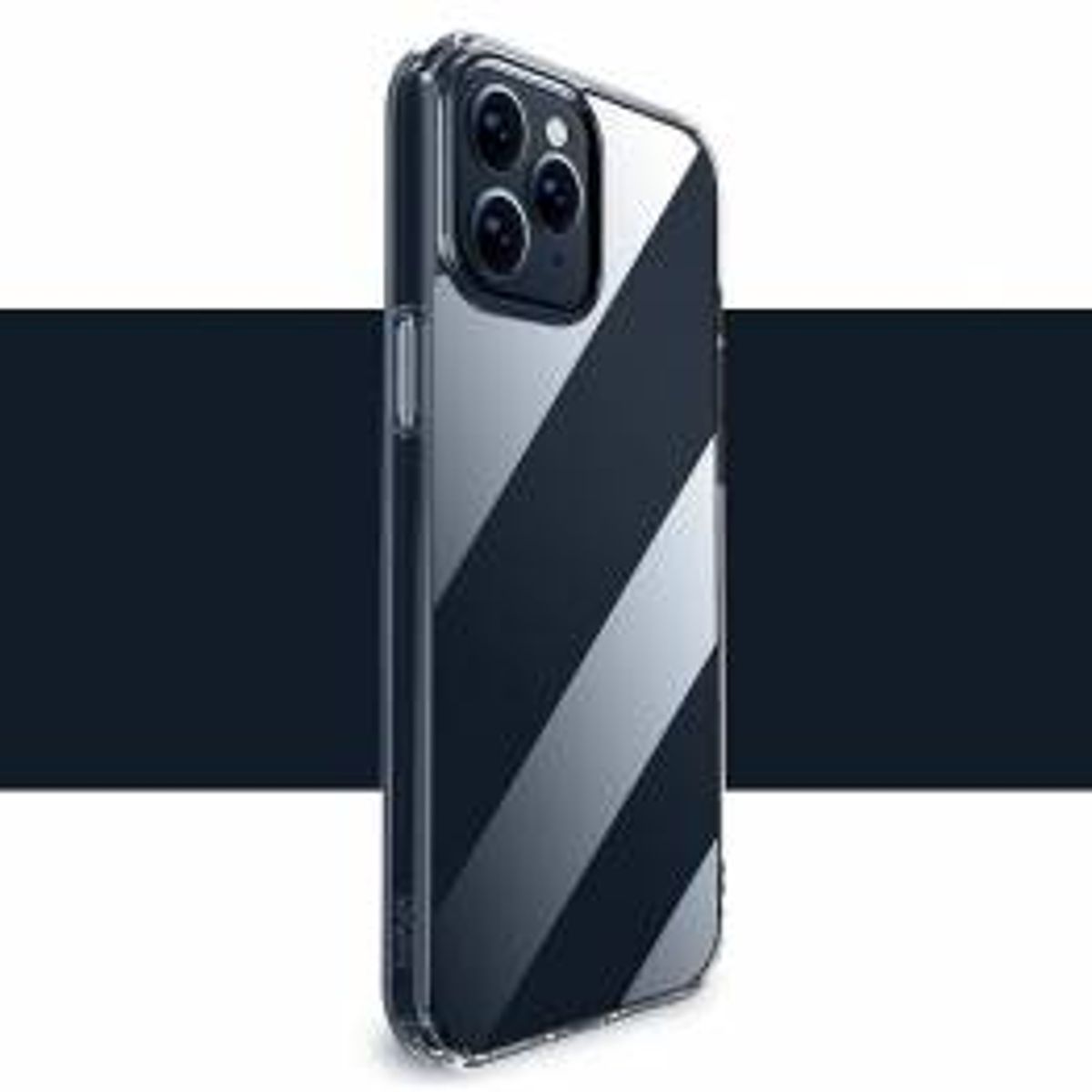 X-level Space II iPhone 13 Pro 6,1" stødsikkert cover - Gennemsigtigt