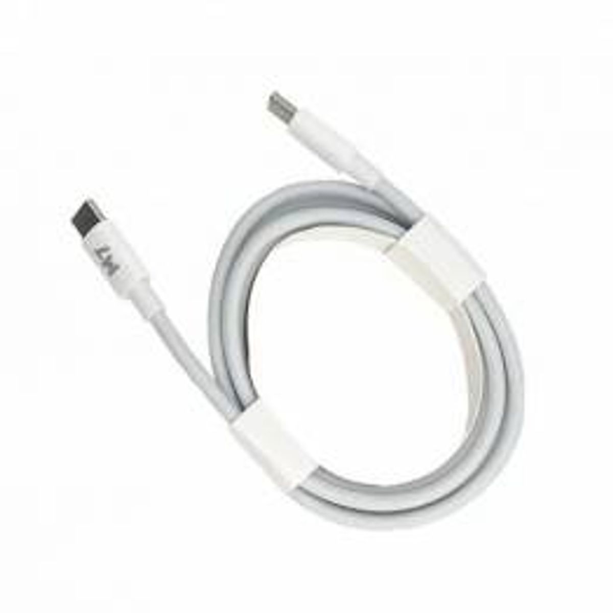 M7 USB-C oplader kabel på 2m 100W PD - Hvid