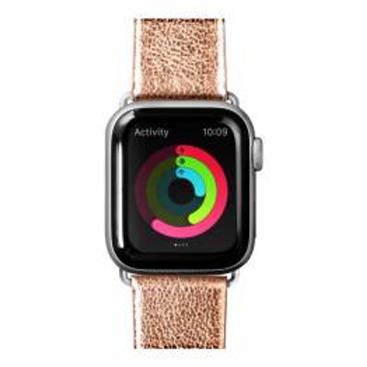 METALLIC LEATHER Apple Watch 38/40/41/42mm rem - Gold (38/40Mm)