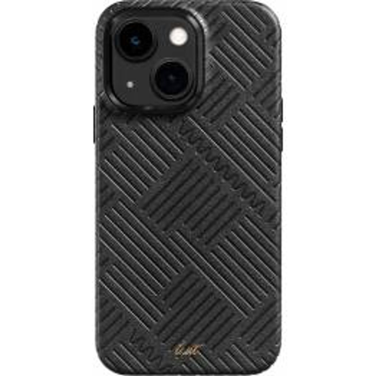 MOTIF iPhone 14 Max 6.7" cover - Sort (Stripes)