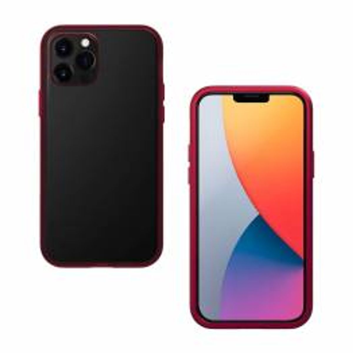 EXOFRAME iPhone 12 Pro Max cover - Crimson