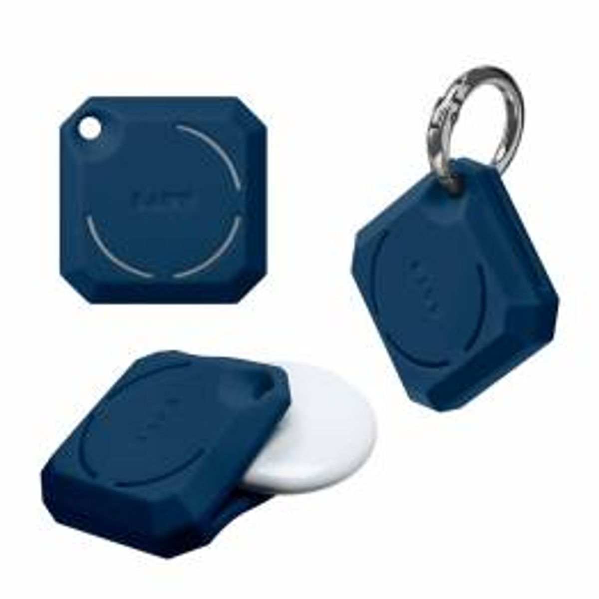 HUEX GEMS AirTags holder - Navy