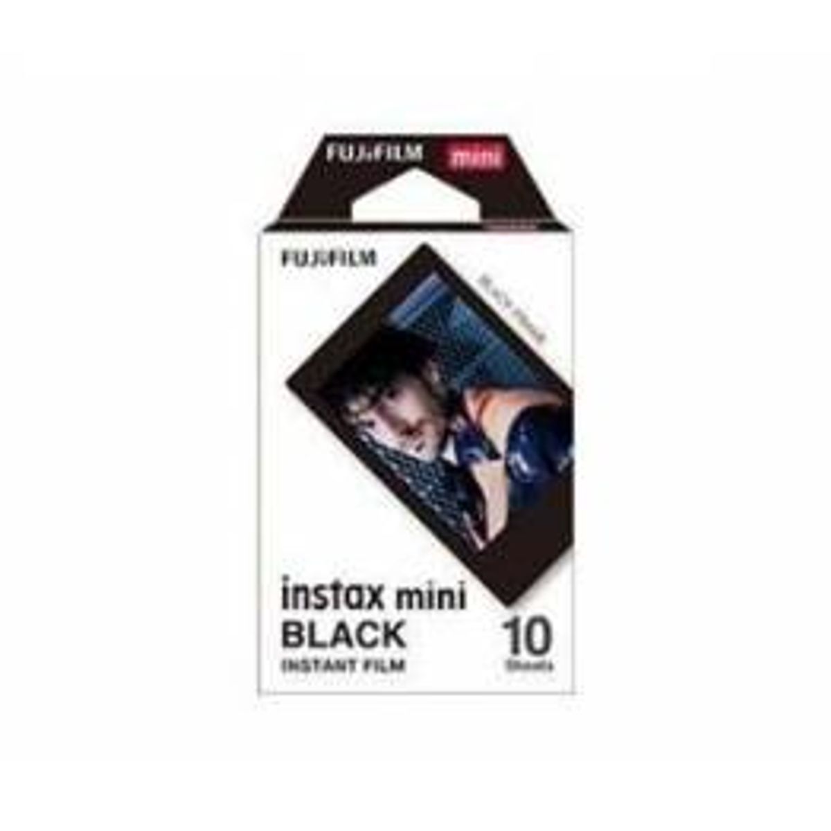 INSTAX Square film. 10 stykker. Sort ramme