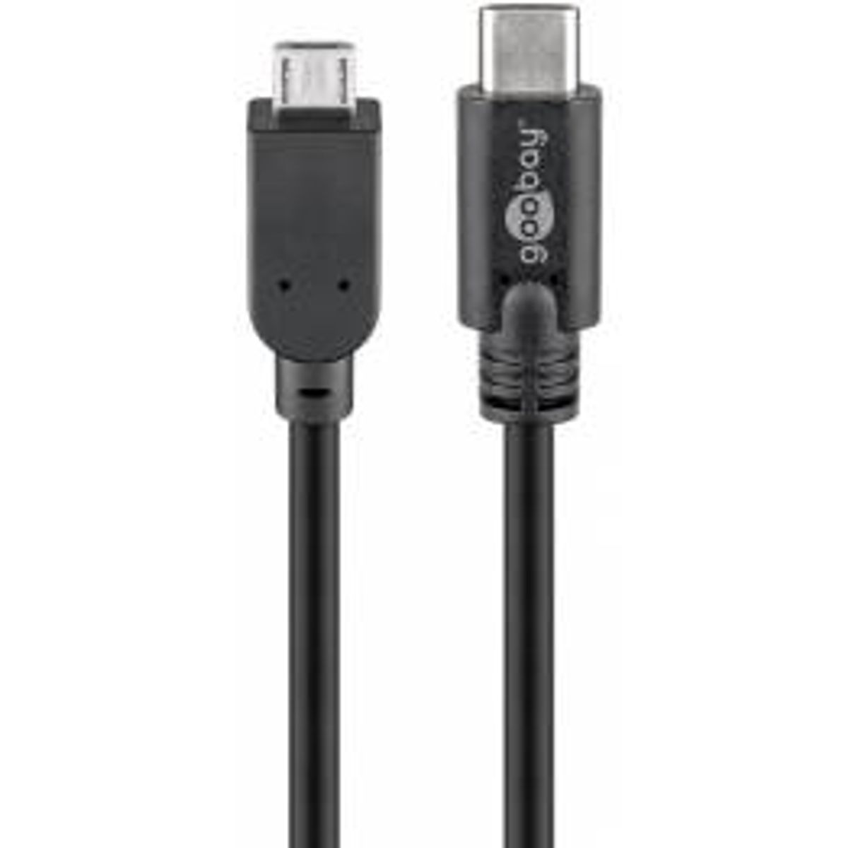 Goobay USB-C til MicroUSB kabel - 1m