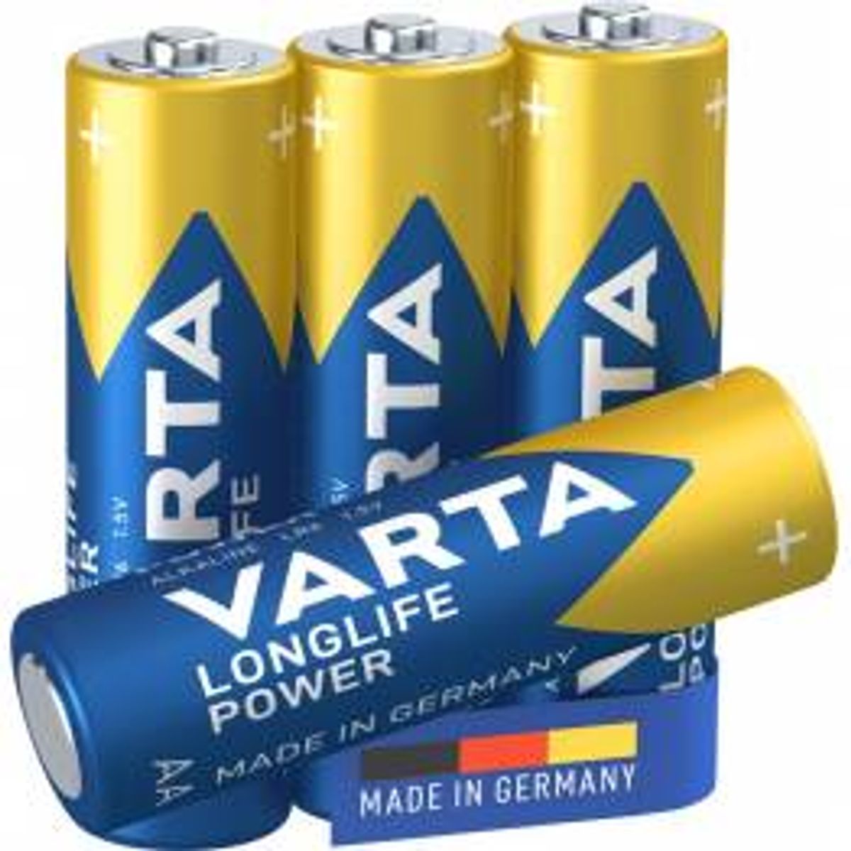 Varta alkaline AA batterier - 4 stk