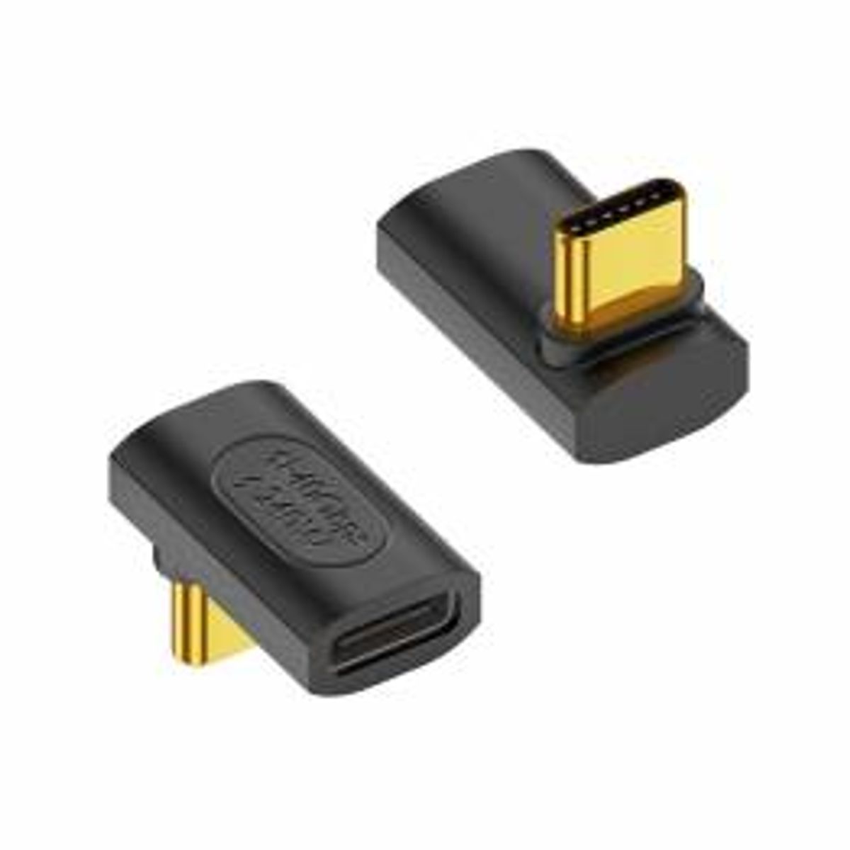 USB-C adapter med vinkel - 240W / 40Gbps / 8K