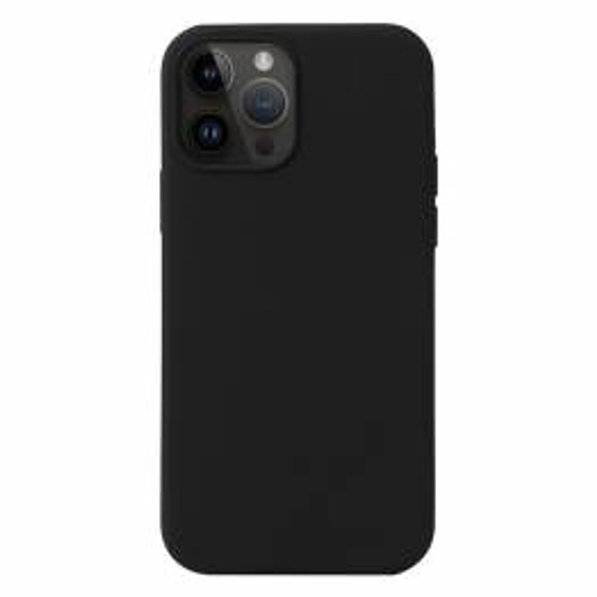 Lækkert iPhone 15 Pro Max silikone cover - Sort